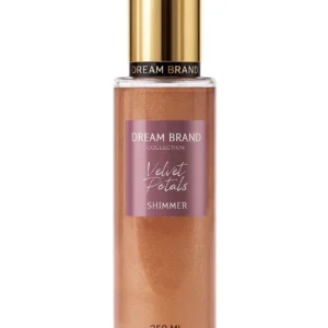BODY SPLASH DREAM BRAND SHIMMER COM GLITER VELVET PETALS 250ML